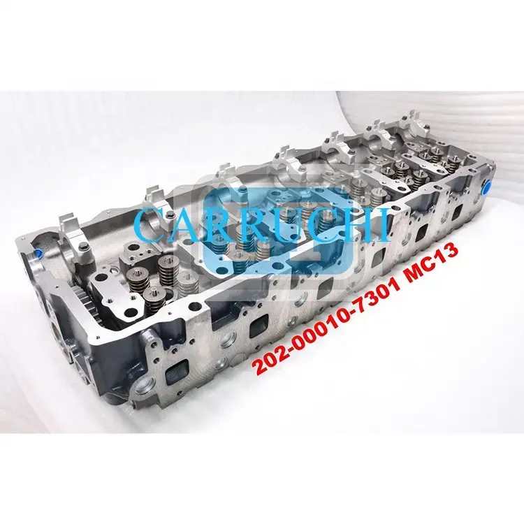 202-00010-7301 202-00010-6455 Cylinder Heads for SINOTRUK SITRAK C7H C9H T5G MC11 MC13 MAN D2676 D2066 TGA Engine Spare Parts