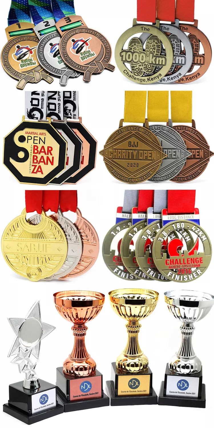 Medal Producer Custom Metal Sport Medals With Your Owne Logo