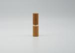 Cylinder Shape Bulk 3.5g Bamboo Lip Balm Tubes