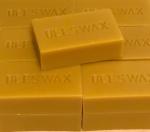 1LB Yellow Beeswax Bar Customized Logo Printed