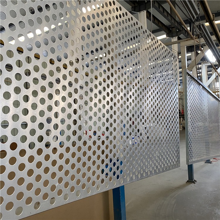 Small Hole Customized 2.03mm Perforated Metal Mesh Expanded For Speaker Grill