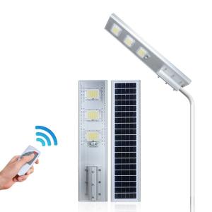 China 2700-6500K CCT All In One LED Solar Street Light 50W 100W 150W Aluminum Alloy Case wholesale