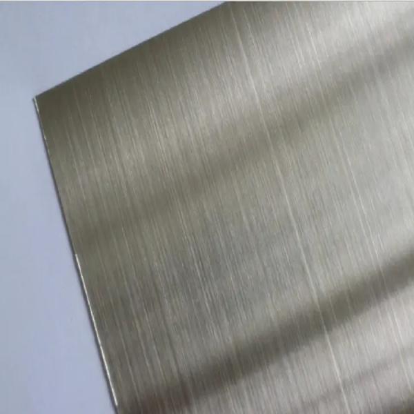 321 Hairline Stainless Steel Sheet Plate 316 304 Cold Rolled Steel Plates 2B