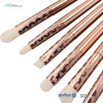 10pcs Artificial Fiber Poly Bag Synthetic Hair Makeup Brush