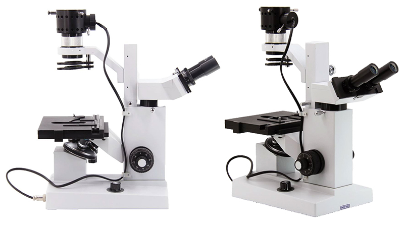 Opto Edu A14.0301 Inverted Optical Microscope Binocular 400x Abbe Condenser 12V 50W