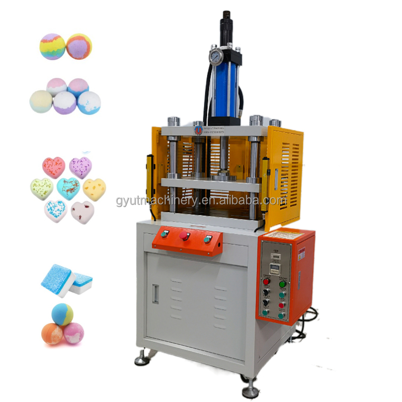 Industrial Professional Small 2 Piston Bath Bomb Making Machine for Quick Production