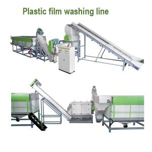 China 2000kg/S Plastic Film Washing Machine Grad 95 / 98 Ldpe Film Recycling Line wholesale