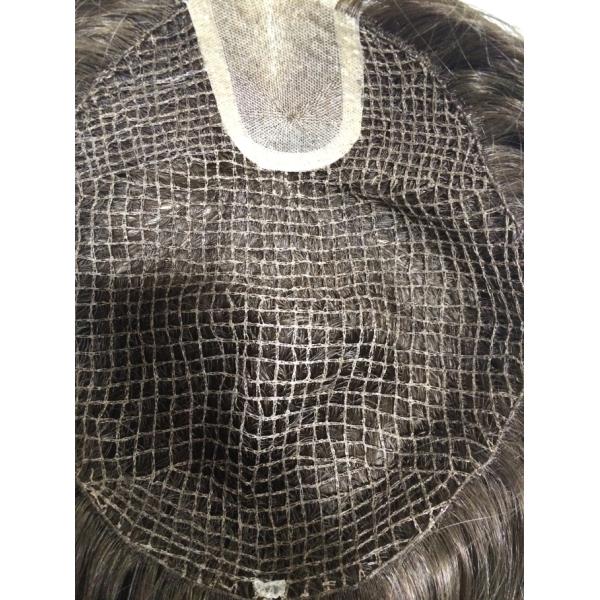 Full Cap Hair System For Men Customizable Human Hair Mens Toupee