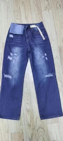 factory manufacturer custom logo wholesale stretch denim pants fashion high
