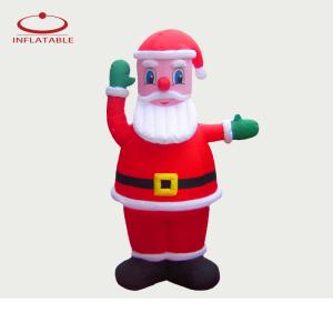 China Christmas customized size inflatable mascot costume customized inflatable Christmas mascot wholesale