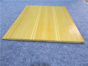China Yellow PVC Sheets For Walls / UPVC Wall Sheeting / WPC Roof Panels wholesale