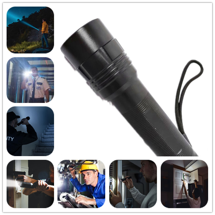 350 Lumens Rechargeable Powerful High Power LED Torch Light With Momentary Mode