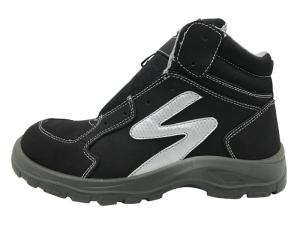 China Anti Piercing Men Work Boots Standard S1 With Suede Leather / Nylon Cloth wholesale