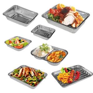 China Household Disposable Charcoal Aluminum Foil Box BBQ Grill wholesale