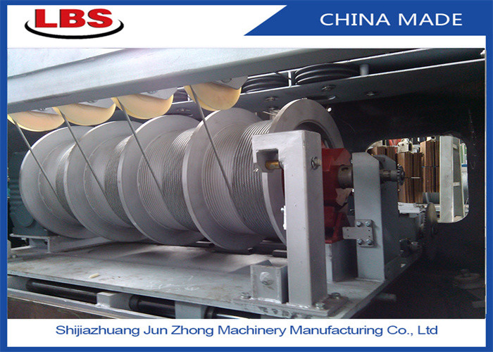 Customized Four Cable Winch Barrel With Spline Shaft For Port Facilities
