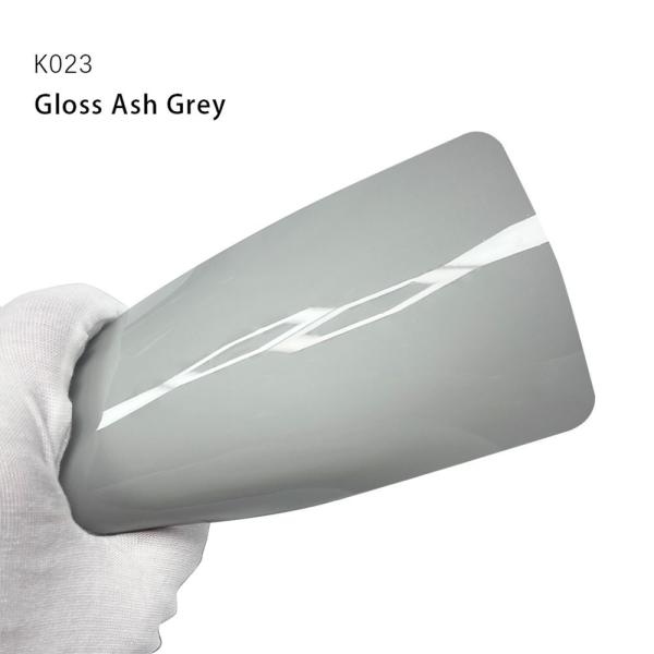 K023 Gloss Ash Grey TPU Color Car Paint Protection Film For Wrapping Car