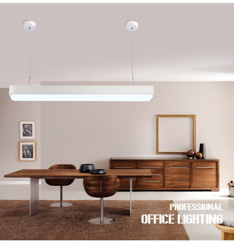 Popular indoor commercial office 36W 1200mm led pendant light for boardroom