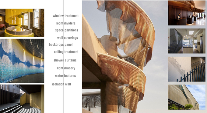 Wm Serie Decorative Room Ring Mesh Curtain Product Ss304 1