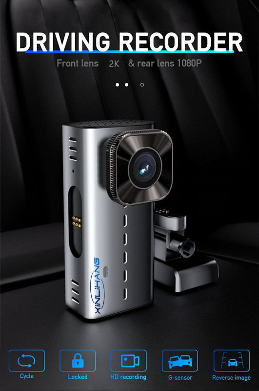 2K WDR Dashcam 4k Gps Wifi Advanced Portable Car Camcorder 3.16 Inch