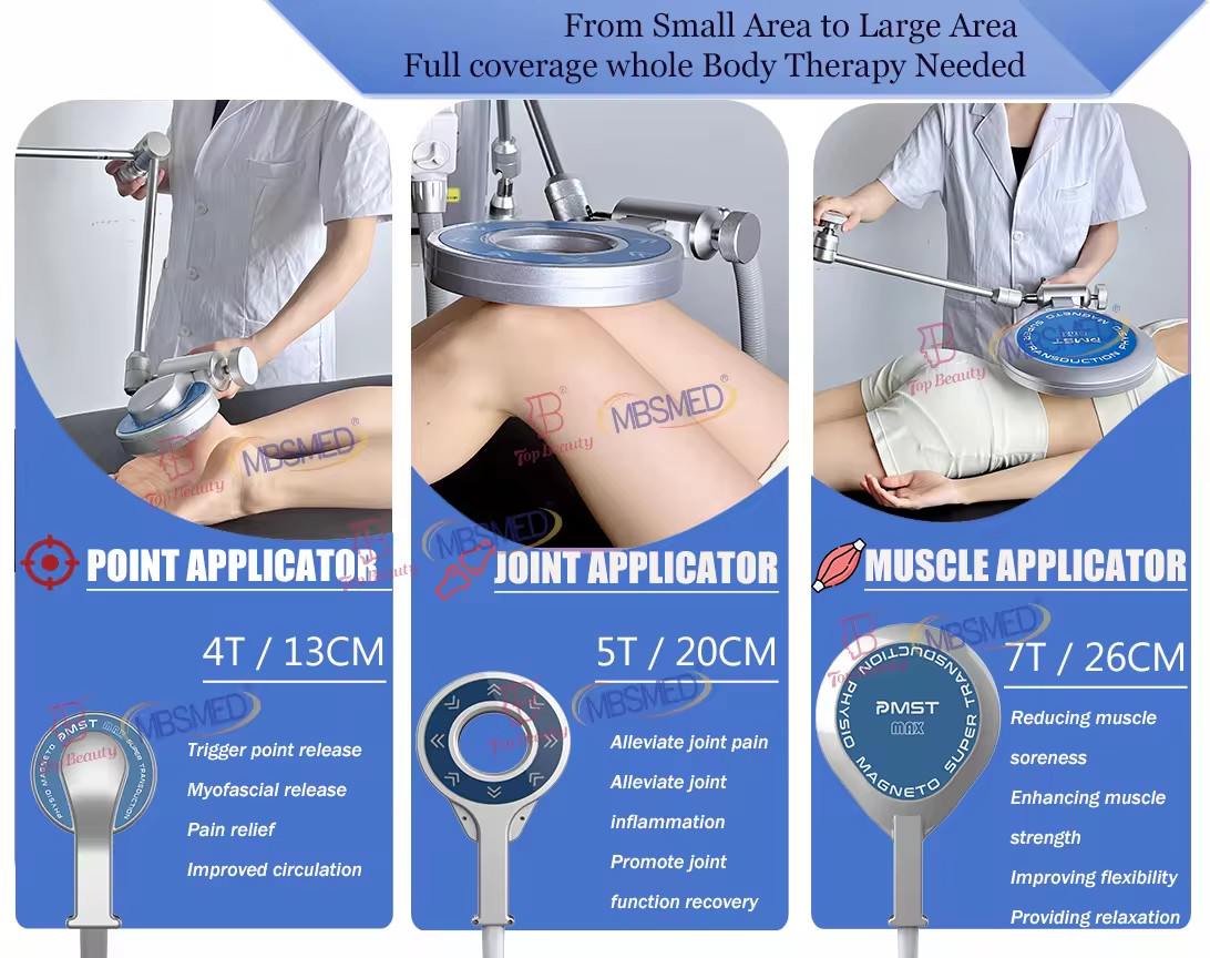 Pmst Neo+ Plus Laser Therapy 808NM Super Transduction Pulse Electromagnetic Field Physio Magneto EMTT Extracorporeal Mac