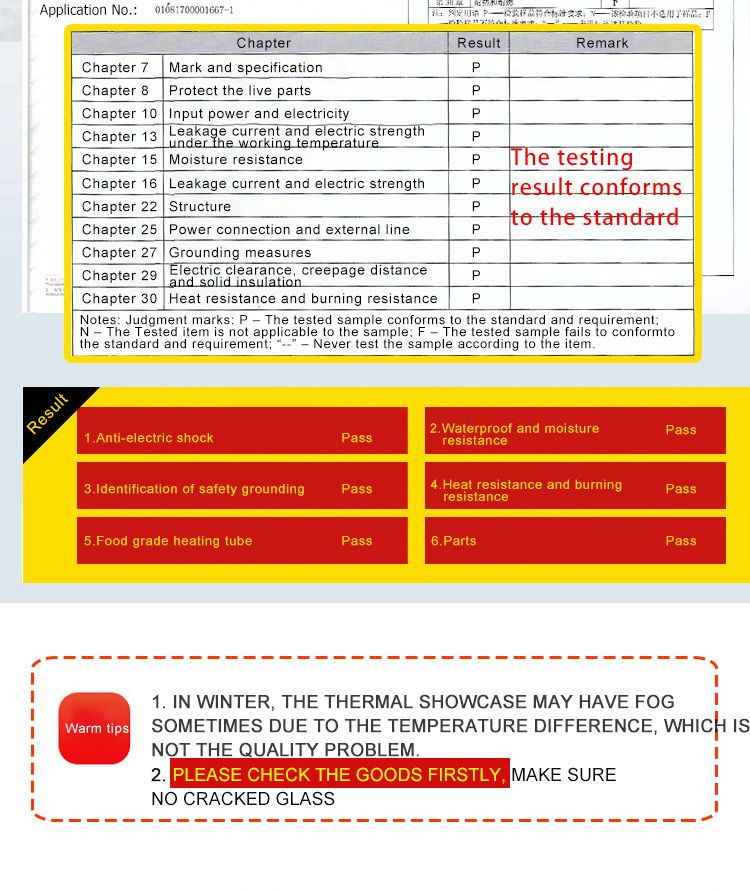 Temperature-Regulated 2 Layers Electric Food Warmer Display for Commercial Kitchens