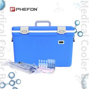 China 30L Vaccine Transport Cooler Box Blood Specimen Cool Medicine Box wholesale
