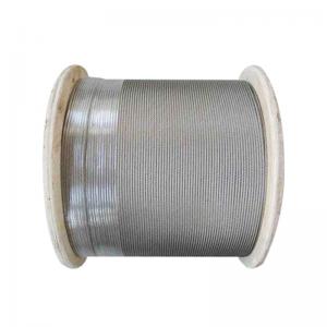 China 6x19Filler FC 6x19Filler IWRC 6x25Fi FC 6x25Fi IWRC Stainless Steel Wire Rope for Lifting wholesale