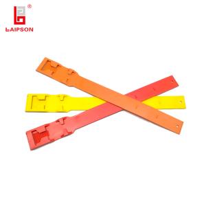 China 375mm Tamperproof Barcode Cow Cattle Dairy Leg Tag Leg Strap wholesale