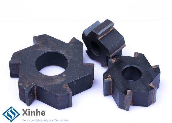 6 Points Carbide Tipped Scarifiers Milling Cutters Husqvarna Concrete Planers
