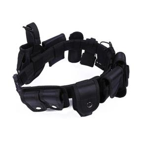 China Patrol Multi Functional Police Tactical Belt 600D Polyester / 1000D Nylon wholesale