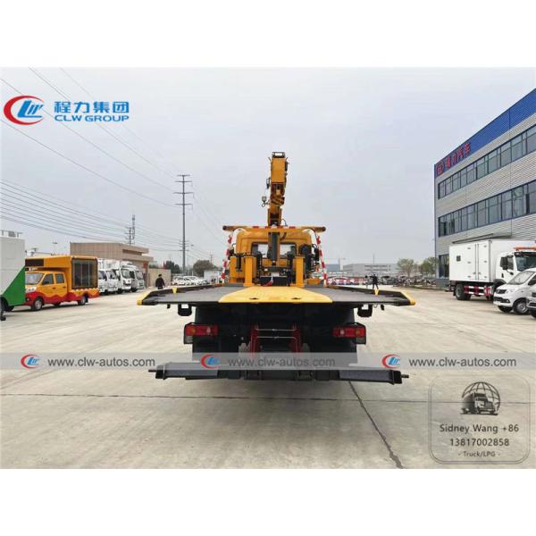 LHD Dongfeng Tianjin 6.3T 8T truck mounted hydraulic crane