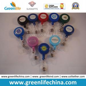 China Custom Logo Office ID Pull Reel Promotional Yoyo Retractor wholesale