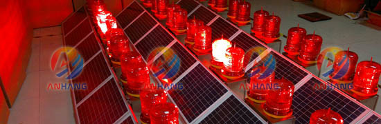 Photocell Aviation Light for Tall Building Aircraft Warning with Standby Light