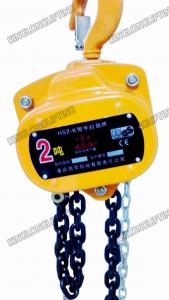 China 2 Ton Lifting Chain Block , Ratchet Chain Block HSZ-K Series Quenched and Tempered Load Chain wholesale