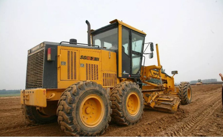 Shantui Mini Tractor Grader Road Construction Machinery 12 Ton 140HP Hydraulic Gear Pump 140HP SG14