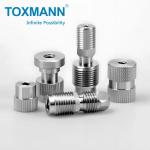 OEM CNC Machining Customization Services Stainless Steel Aluminum Threaded parts
