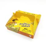 350gsm Food Grade White Card Pizza Box , 4C Printing Pizza Takeout Box