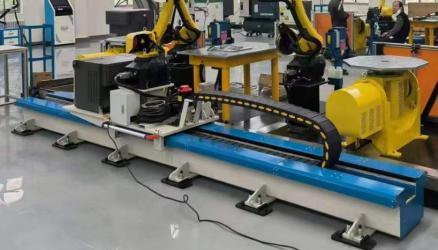 1300KG Welding Positioner Head-and-tail Motor Double-turn Transposition Machine