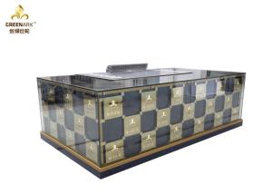 China Built-in Air Blower Restaurant Teppanyaki Grill with Electric / Gas Heating wholesale