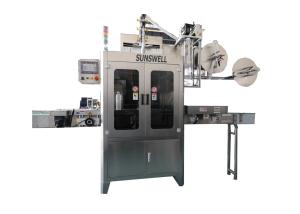 China PVC Label Sleeve Heat Shrink Labeling Machine For Plastic Water Juice Bottle wholesale