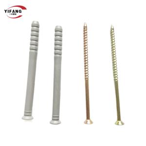 China 6*30mm 10*300mm Plastic Expansion Bolt Fasteners wholesale
