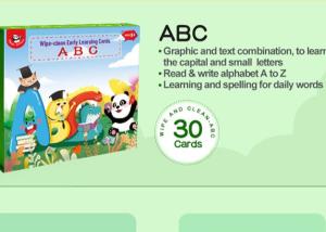 China ABC Learning Preschool Flash Cards wholesale