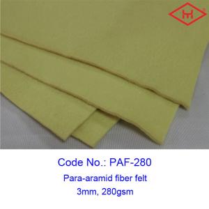 China Para Aramid Fiber Industrial Felt Rolls 100 - 210cm Width wholesale
