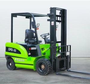 China Electric Counterbalance 2 Ton Electric Forklift With Triplex Mast wholesale