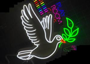 China 10cm Vasten Dove Led Neon Signs 12v For Retail Pet Shop wholesale