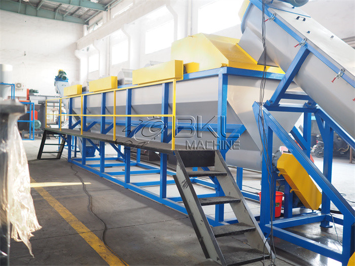 Hard Plastic HDPE Bottle Recycling Washing Production Machine Line
