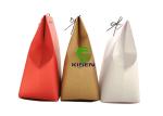 Lightweight Paper Jewelry Bags Fancy Drawstring Retail Paper Carrier Bags