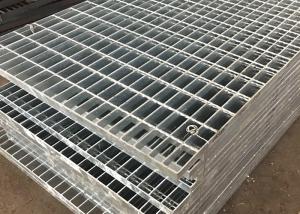 China Galvanized Catwalk Steel Grating Plate Stainless Steel 304 Sliver Color wholesale