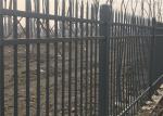 Wholesale Tubular Garrison Steel Security Fence Stain Interpon Powder 80 microns