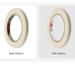 3M 201+/200 Textured Paper Tape White Heat Resistant 93℃ Car Spray Painting Tape